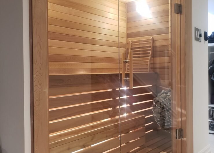 Project Spotlight: Glass Enclosure for Home Sauna in Toronto